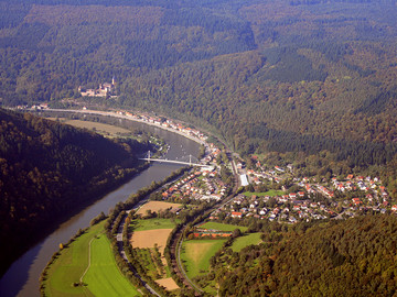 Zwingenberg von oben